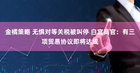 金橘策略 无惧对等关税被叫停 白宫高官：有三项贸易协议即将达成